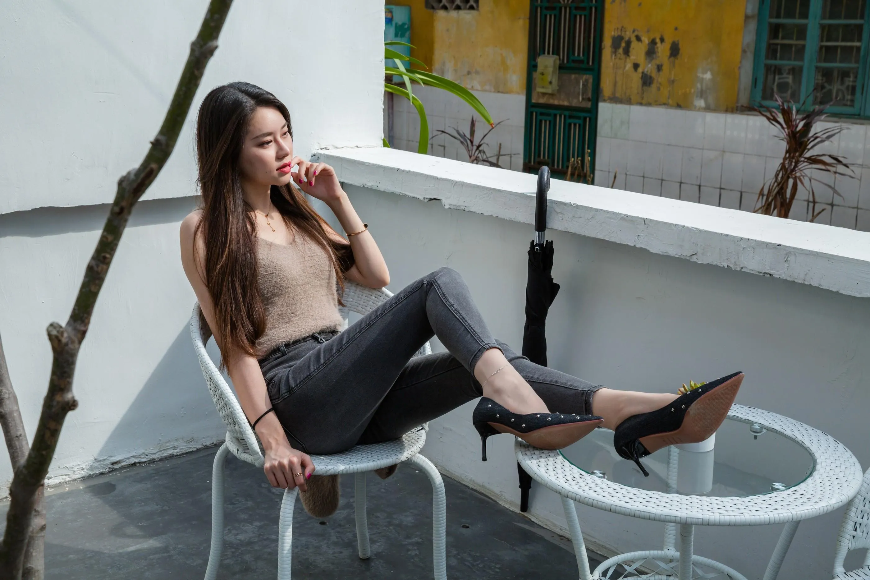 Sia不吃鱼 – NO.013 蜜大腿白哲jiojio [128P]插图3
